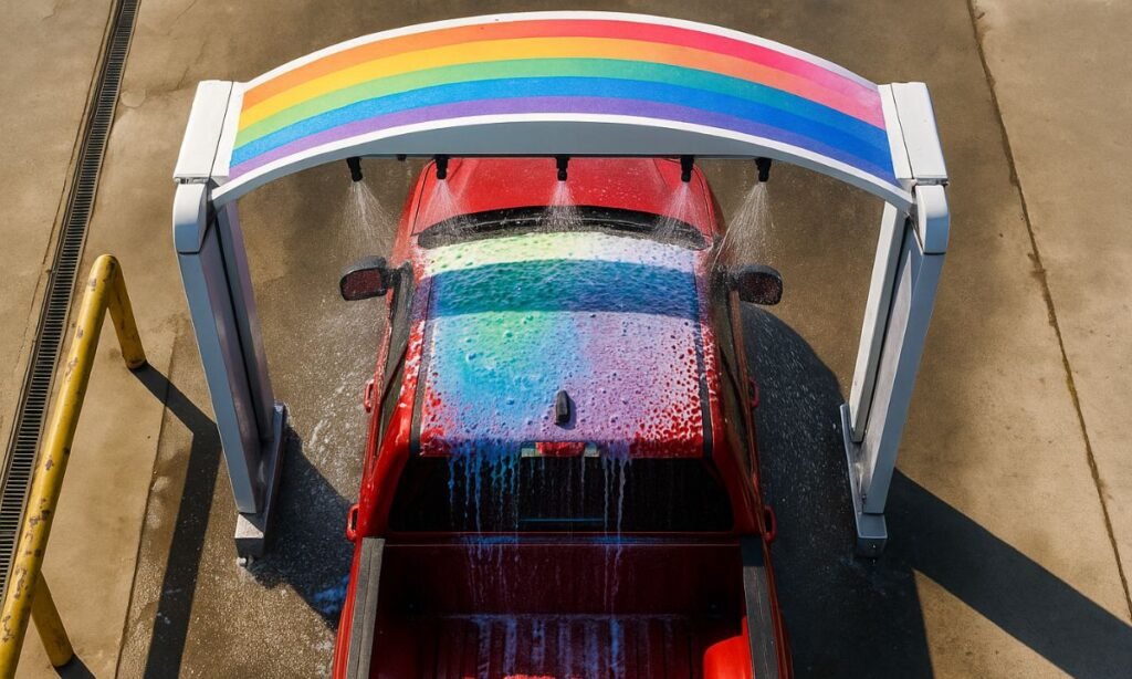 Brushless car wash