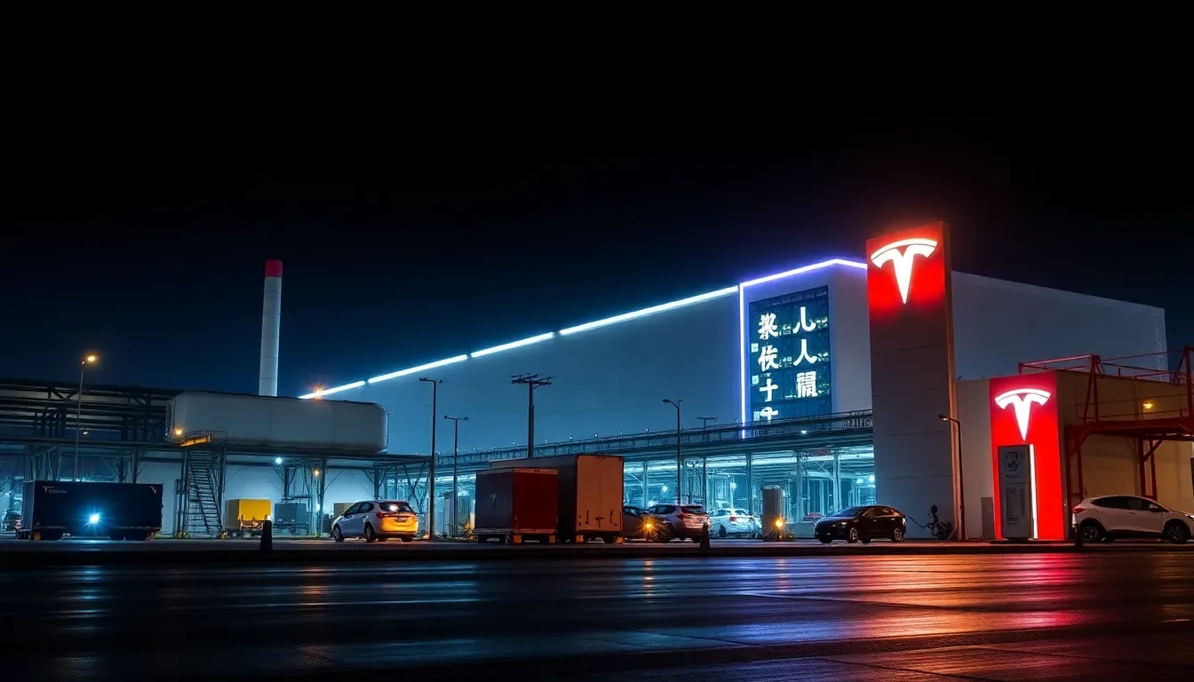 tesla chinas megafactory helps boost shanghais battery exports by 20 report Tesla China’s Megafactory helps boost Shanghai’s battery exports by 20%: report