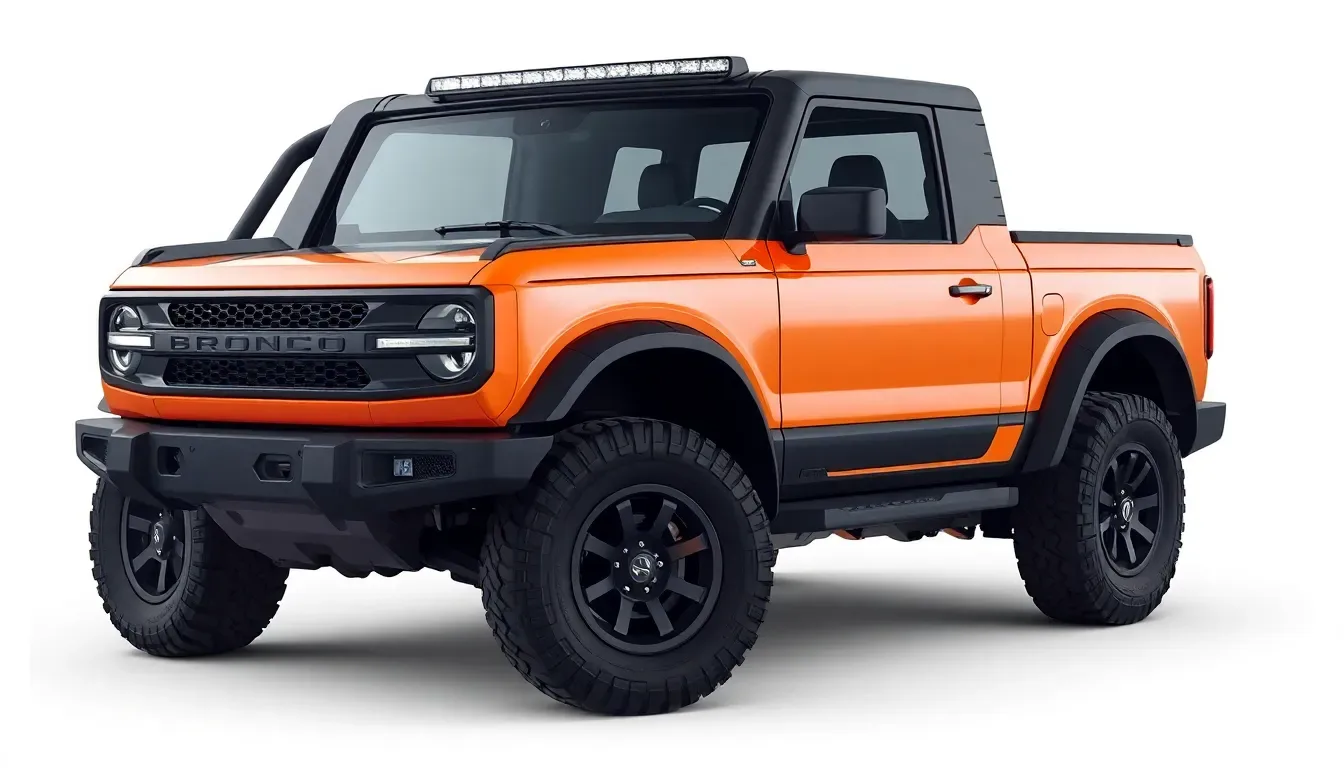 ford bronco pickup 2025 powerful gasoline engine and extreme off road performanc Ford Bronco Pickup 2025: powerful gasoline engine and extreme off-road performance in its highly anticipated debut