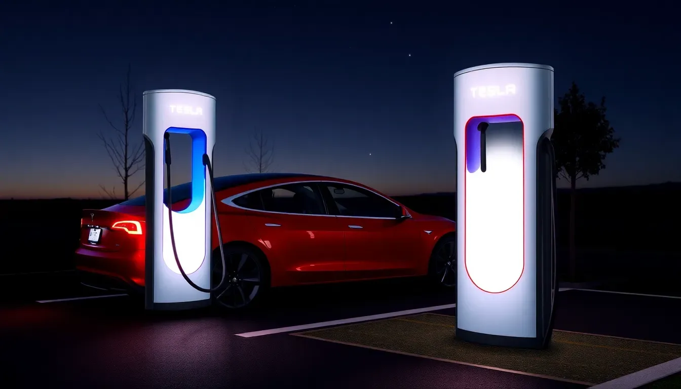 tesla launches its new branded supercharger for business with first active stati Tesla launches its new branded Supercharger for Business with first active station