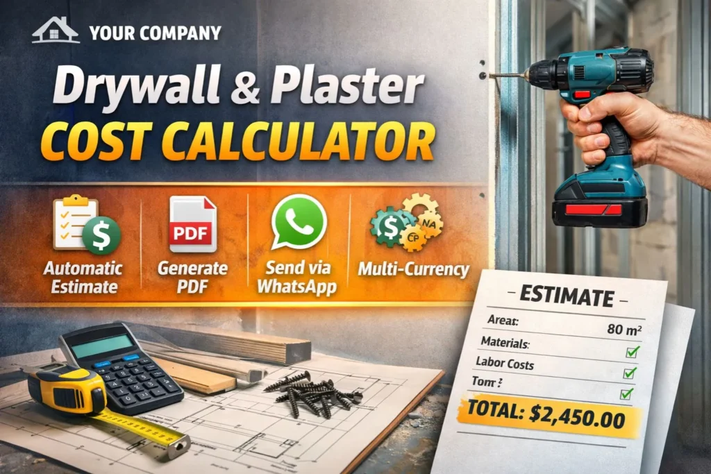 Gypsum calculator