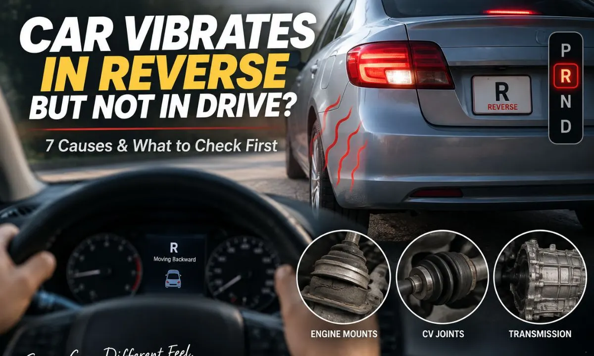 Car Vibrates in Reverse but Not in Drive