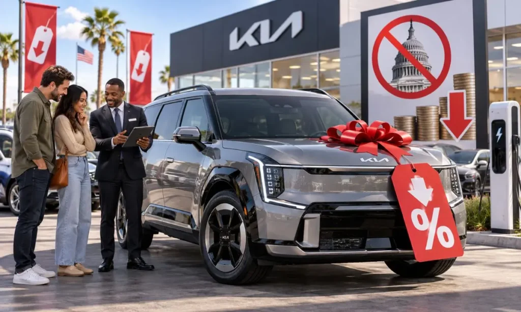 Kia EV9 Discounts Hit $16,000 After Federal Tax Credit Ends